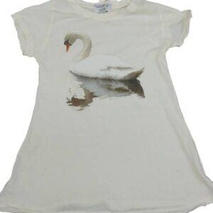 Wildfox Swan Tee in White